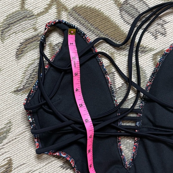 Abercrombie & Fitch Swimsuit One Piece Strappy Cut Out Monokini XS - Picture 8 of 8